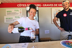 Côtes de Bourg - Graves de Vayres - Bordeaux Fête le Vin 2025 | Photo Bernard Tocheport