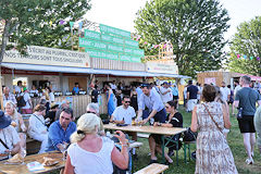 Pavillon des vins du Médoc à Bordeaux Fête le Vin 2025 | Photo Bernard Tocheport