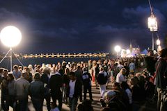 Bordeaux fête le vin 2012 : ambiance nocturne sur les quais