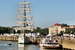 Bordeaux fête le vin : vue du Cuauhtémoc