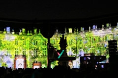 Bordeaux fête le vin - projection place de la Bourse 