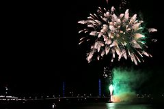 Symposium fireworks bordeaux 2015 - feu d'artifice Ruggieri sur la Garonne | photo 33-bordeaux.com