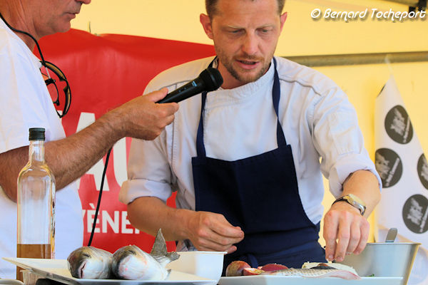 Recette Mulet noir par Thomas Brasleret restaurant La Cape | 33-bordeaux.com