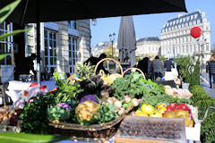 Marché des producteurs terrasse Intercontinental Bordeaux SO Good 2018 | Photo Bernard Tocheport