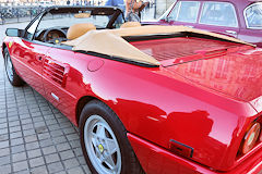 Ferrari exposée place Jean Jaures Bordeaux SO Good 2018 | Photo Bernard Tocheport