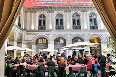 Banquet champêtre au Palais de la Bourse Bordeaux SO Good 2018 | Photo Bernard Tocheport