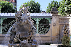 Ensemble des fontaines Amédée Larrieu de Bordeaux | Photo Bernard Tocheport