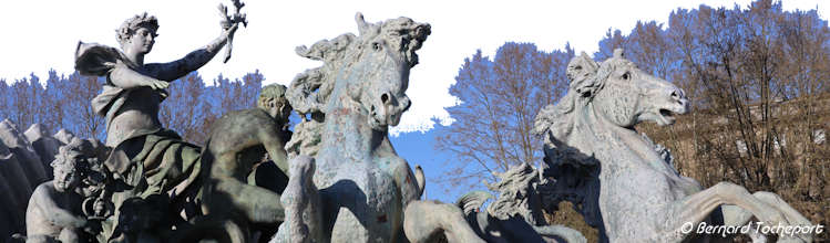 Fontaine des Girondins Bordeaux | Photo Bernard Tocheport