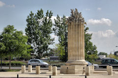 Vue d'ensemble de la fontaine des Salinières | Photo Bernard Tocheport