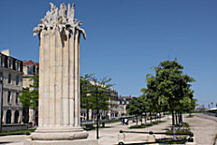 Fontaine de la grave et perspective promenade des Salinières | Photo Bernard Tocheport