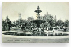 AUSTRALIE - TASMANIE : fontaine Princes Square à Lauceston