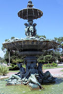 Fontaine de Tourny à Soulac : vue d'ensemble