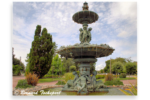 Fontaine de Tourny à Soulac sur mer (Gironde)