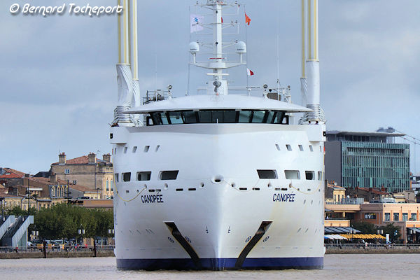 Canopée cargo hybride à voiles pour le transpord'Ariane 6 | Photo Bernard Tocheport