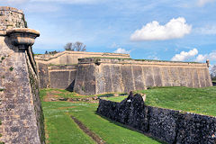 Croisières du Marco Polo : Blaye les fortifications de la Citadelle de Vauban | Photo Bernard Tocheport