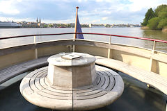 Bordeaux la Garonne depuis le bateau Marco Polo | Photo Bernard Tocheport