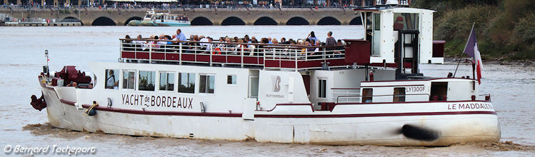 Bateau Maddalena des yachts de Bordeaux | Photo Bernard Tocheport