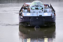 Barge BREUIL A380 sur la Garonne -  photo 33-bordeaux.com