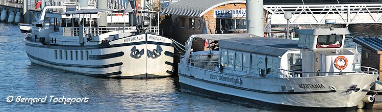 Bateaux des Croisières Burdigala : AQUITANIA et BURDIGALA