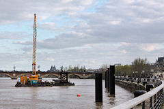 Construction du ponton d'honneur -  photo 33-bordeaux.com