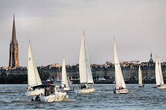 Voiliers pour l'inauguration du ponton d'honneur -  photo 33-bordeaux.com