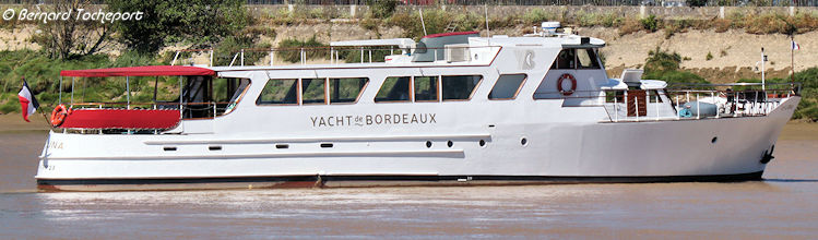 LUNA bateau de croisière compagnie Yacht de Bordeaux | Photo Bernard Tocheport