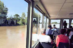 Croisière sur la Dordogne à bord du Pibal | Photo Bernard Tocheport