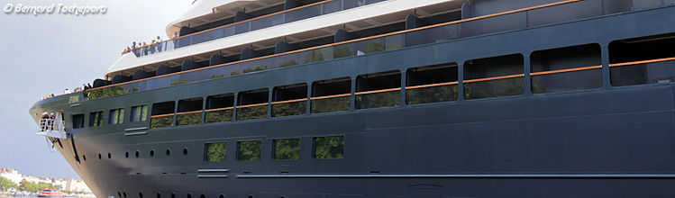 Evrima navie de croisières à Bordeaux aout 2026 | photo Bernard Tocheport