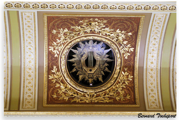 Grand Théâtre de Bordeaux, élément restauré salle des concerts | Photo 33-bordeaux.com