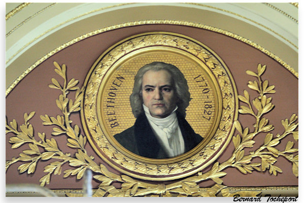 Portrait restauré de Beethoven au Grand Théâtre de Bordeaux | Photo 33-bordeaux.com