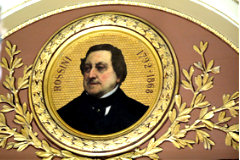 Portrait restauré de Rossini au Grand Théâtre de Bordeaux | Photo 33-bordeaux.com