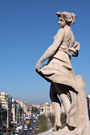 Terpsichore muse de la danse : vue depuis le balcon