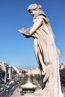 Vénus déesse de l'amour : vue depuis le balcon