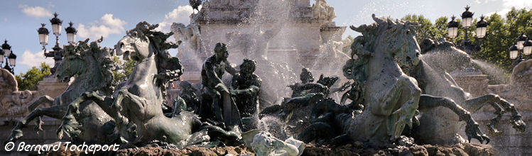 Char de la Concorde fontaine des Girondins | Photo Bernard Tocheport