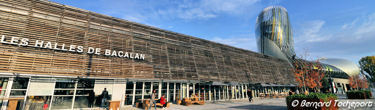 Halles de Bacalan et Cité du Vin à Bordeaux