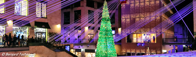 Illuminations Noël promenade Sainte Catherine Bordeaux | Photo Bernard Tocheport