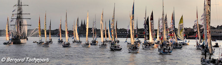 Arrivée à Bordeaux de la Parade des Héros 2017