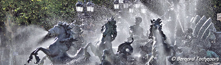 Le Triomphe de la République fontaine des Girondins Bordeaux | Photo Bernard Tocheport