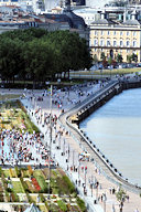 Le jardin des lumières et le miroir d'eau | 33-bordeaux.com