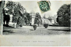 Ancienne carte postale Jardin Botanique de Bordeaux