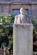 Buste Ulysse Gayon au Jardin public de Bordeaux | Photo Bernard Tocheport