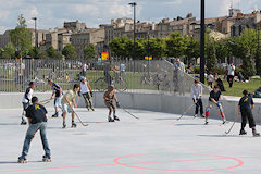 Bordeaux : Sports de glisse au parc Saint Michel