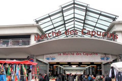 Entrée du marché des Capucins à Bordeaux -  photo 33-bordeaux.com