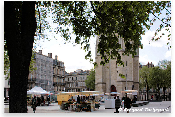 BORDEAUX le marché de la place Pey Berland | Photo 33-bordeaux.com