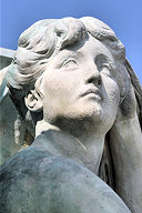 Portrait symbole de l'éloquence monument aux Girondins à Bordeaux | Photo Bernard Tocheport