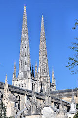 Flèches de la Cathédrale Saint André | Photo Bernard Tocheport