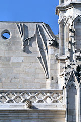 Détail architectural de la cathédrale Saint André | Photo Bernard Tocheport