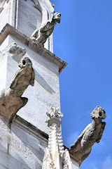 Gargouilles de la cathédrale Saint André à Bordeaux | Photo Bernard Tocheport