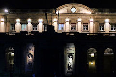 Bordeaux façade éclairée du Palais Rohan | Photo Bernard Tocheport