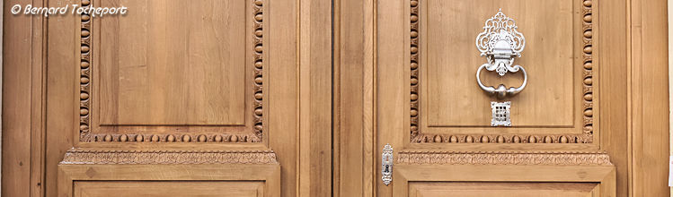 Décembre 2025 nouvelle porte du Palais Rohan | Photo Bernard Tocheport